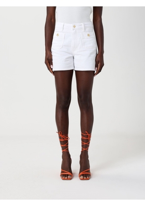 Shorts TOMMY HILFIGER Woman color White