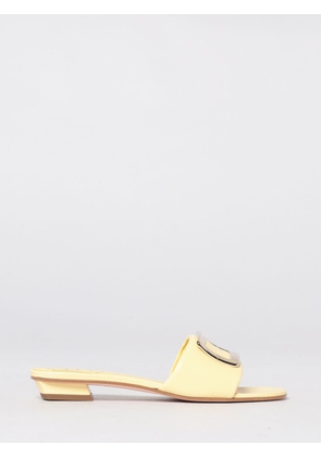 Heeled Sandal ROGER VIVIER Woman color Yellow
