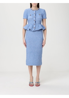 Dress SELF-PORTRAIT Woman color Blue