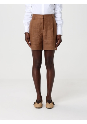 Shorts BRUNELLO CUCINELLI Woman color Brown