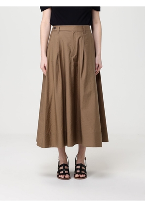 Skirt BRUNELLO CUCINELLI Woman color Sand