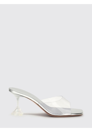 Heeled Sandal AMINA MUADDI Woman color Transparent