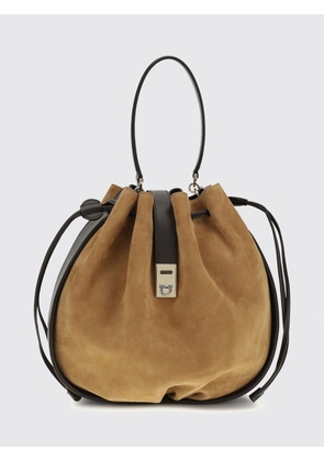 Shoulder Bag FERRAGAMO Woman color Natural