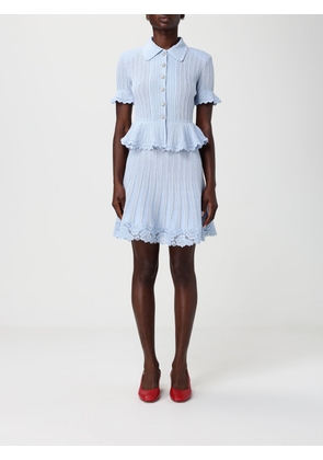 Dress SELF-PORTRAIT Woman color Blue