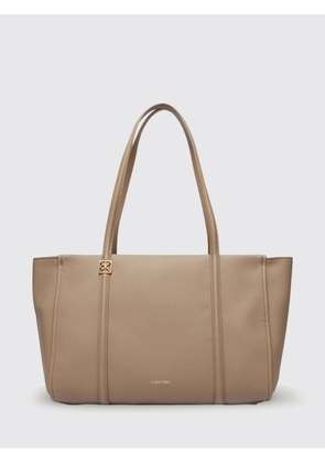 Shoulder Bag CALVIN KLEIN Woman color Brown