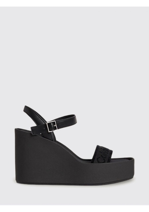 Heeled Sandal CALVIN KLEIN Woman color Black