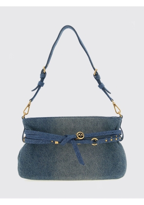 Shoulder Bag PINKO Woman color Blue