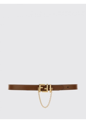 Belt FENDI Woman color Brown