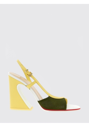 Heeled Sandal FENDI Woman color Multicolor