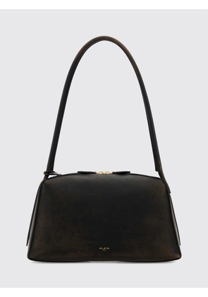 Handbag ALAÏA Woman color Brown