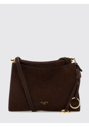 Crossbody Bag ALAÏA Woman color Brown