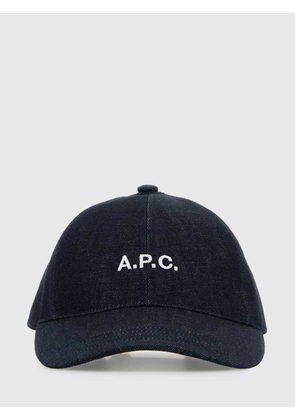 Hat A. P.C. Men color Indigo