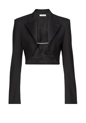ALAÏA ALAΪA Tuxedo Bolero Blazer in Noir - Black. Size 44 (also in ).