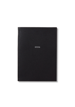 Smythson 2026 Soho Weekly Diary In Ludlow In Black