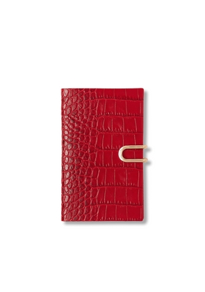 Smythson 2026 Panama Weekly Diary With Slide In Mara In Red