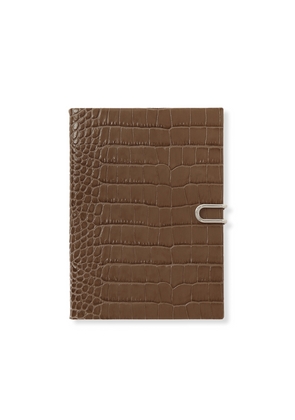 Smythson 2026 Soho Weekly Diary With Slide In Mara In Fawn