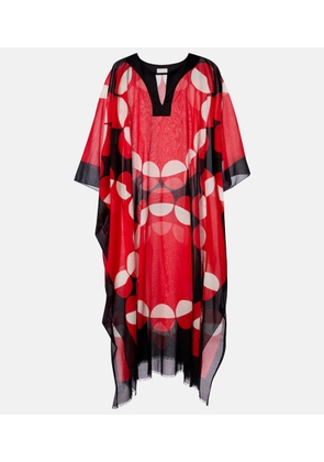 Dries Van Noten Printed cotton kaftan