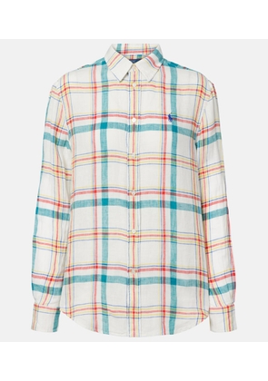 Polo Ralph Lauren Plaid linen shirt