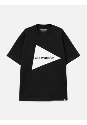 And Wander Big Logo Short Sleeves T-Shirt