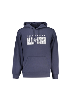 Converse Blue Cotton Men's Sweatshirt - XS