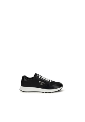 Prada Black Recycled Polyamide Athletic Sneakers - EU43/US10