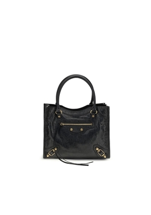 Balenciaga Black Lamb Ovis Aries Aries Shoulder Bag