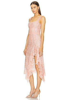 Bronx and Banco Tiffany Blanc Dress in Blush. Size XS. Also in S, L.