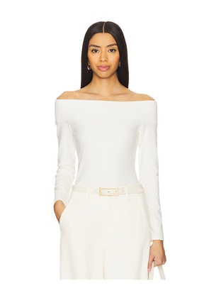 Enza Costa Off Shoulder Top in White. Size XL. Also in L.