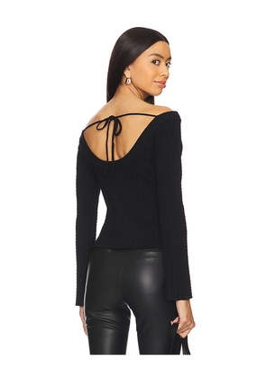 GUIZIO Mia Top in Black. Size L. Also in M.