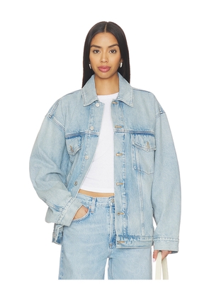 AGOLDE Evin Jacket in Blue. Size L. Also in M, S, XL, XS.