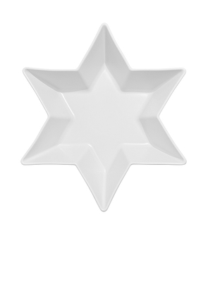 Fazeek Ceramic Star of David Bowl in White.