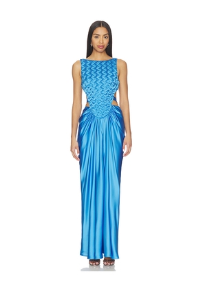 ET OCHS Magdalen Gown in Blue. Size 0. Also in 10, 2, 4, 6, 8.