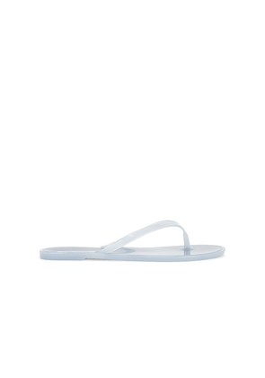BLACK SUEDE STUDIO Crystal Flip Flop in Baby Blue. Size 35/36. Also in 37, 38, 39, 40, 41/42.