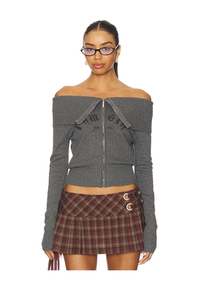 I.AM.GIA Zion Cardigan in Grey. Size L. Also in S, XL.