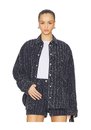 IRO Velini Cardigan in Blue. Size 34. Also in 36, 38, 40, 42.