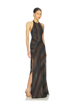 Missoni Long Dress in Grey,Blue. Size 38/2. Also in 42/6.