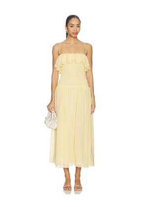Lovers and Friends Greer Dress in Lemon. Size L. Also in M, S, XL, XS, XXS.