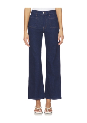 Madewell Emmy Wide Leg Jean in Navy. Size 23. Also in 24, 25, 26, 27, 28, 29, 30, 32, 33.