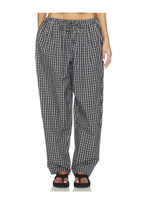 LIONESS Aura Pant in Navy. Size L. Also in M, S, XL, XS.