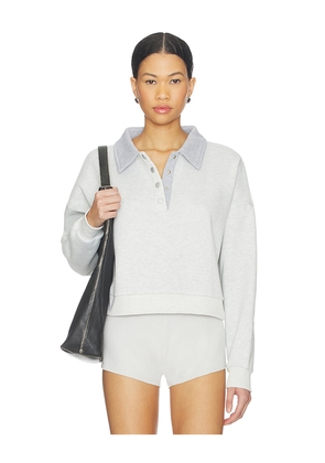 LIONESS Housewife Jersey in Light Grey. Size L. Also in M, S, XL, XS.