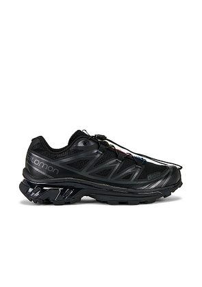 Salomon XT-6 in Black. Size 6. Also in Mens 7.5 / Womens 8.5, Mens 8 / Womens 9, Mens 8.5 / Womens 9.5, Mens 6 / Womens 7, Mens 4 / Womens 5, Mens 5 /