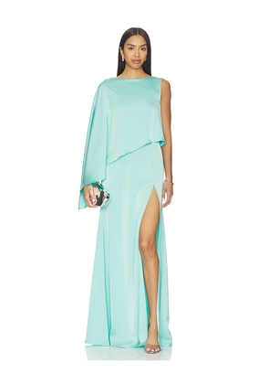 Katie May Blair Gown in Teal. Size L. Also in M, S, XL, XS.