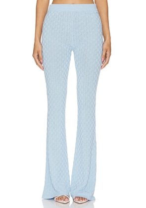 SEROYA Agatha Pant in Blue. Size XS. Also in S.