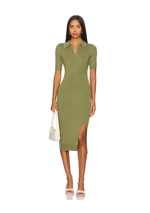 Steve Madden Lindy Sweater Dress in Green. Size L. Also in S.