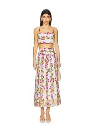 SAYLOR Tashi Set in Sage,Fuchsia. Size M. Also in L.