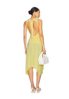 SIEDRES Nuina Dress in Yellow. Size L. Also in S.