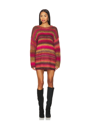 Show Me Your Mumu Canyon Tunic Sweater in Red. Size XS. Also in XL.