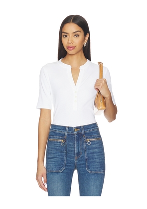 Veronica Beard Reubian Top in White. Size M. Also in S, XS, XXS.