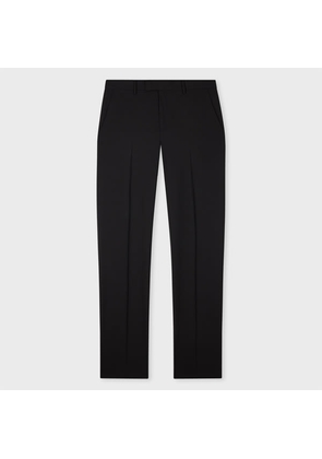 Paul Smith Black Fresco Wool Trousers