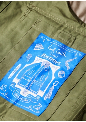 Paul Smith Loves Barbour Paul Smith loves Barbour - Army 'Sugarlump Bedale' Jacket Green